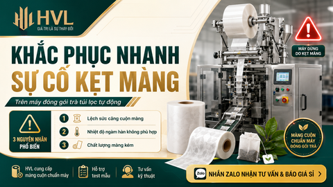 Hướng Dẫn Vận Hành Máy Đóng Gói Trà Túi Lọc Không Bị Kẹt Màng
