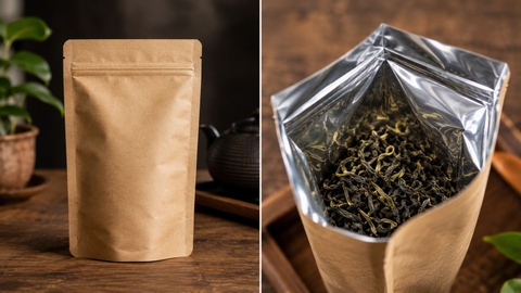 Bao Bì Giấy Kraft Đựng Trà Có Thực Sự Bảo Quản Tốt?