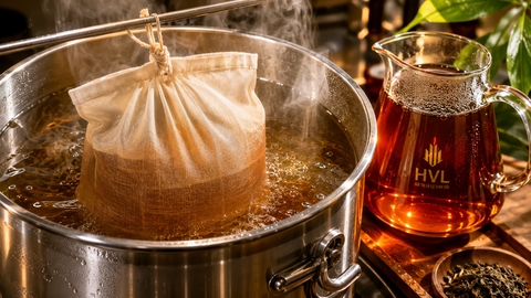 Cách ủ cốt trà sữa đậm vị, không bị đục và cặn (Bí quyết từ chuỗi lớn)