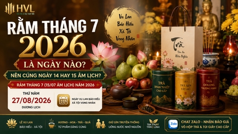 Rằm Tháng 7 2026 Là Ngày Nào? Nên Cúng Ngày 14 Hay 15?