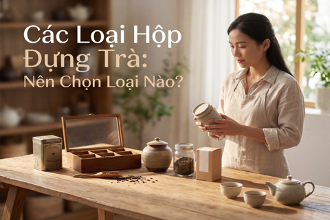 So Sánh Các Loại Hộp Đựng Trà Phổ Biến - Tư Vấn Chọn Mua Theo Nhu Cầu