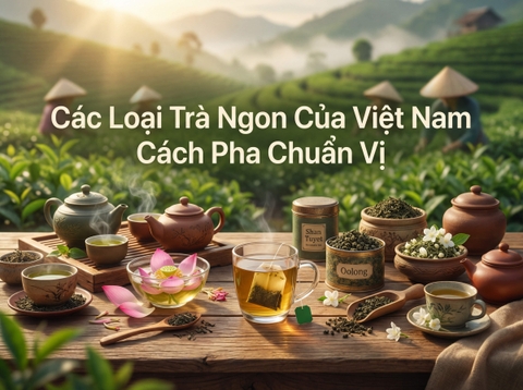 Các Loại Trà Ngon Việt Nam: Cách Làm Và Kỹ Thuật Pha Chuẩn Vị
