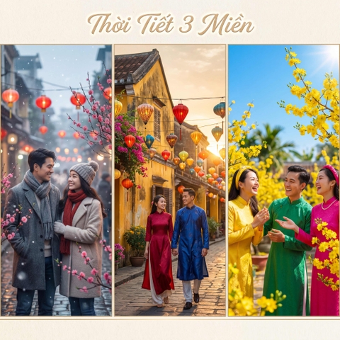 Dự Báo Thời Tiết Tết Nguyên Đán 2026: Chi Tiết 3 Miền Bắc - Trung - Nam