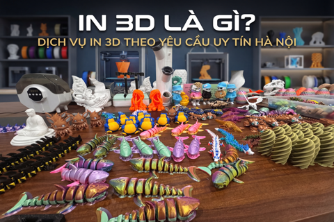 In 3D Là Gì? Dịch Vụ In 3D Theo Yêu Cầu Uy Tín Tại Hà Nội