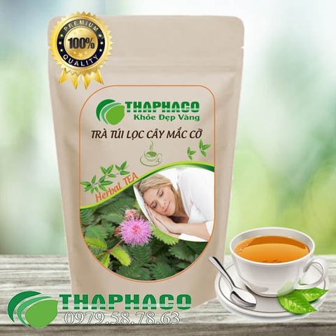 Công dụng tuyệt vời của trà túi lọc cây xấu hổ.