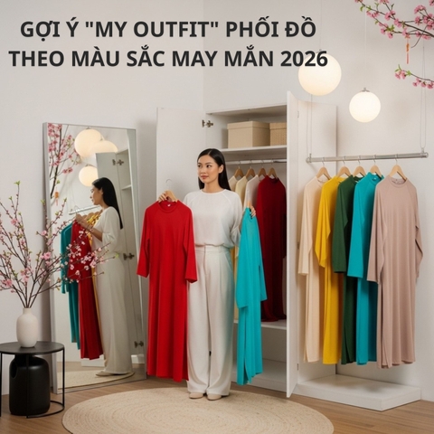 My Outfit 2026: Bí Kíp Phối Đồ Theo Màu Sắc May Mắn Cho 12 Con Giáp