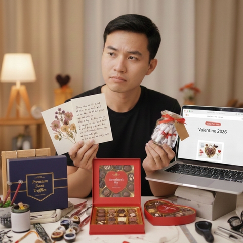 Top 3 Món Quà Handmade Valentine 2026: Đơn Giản, Ý Nghĩa & Tinh Tế