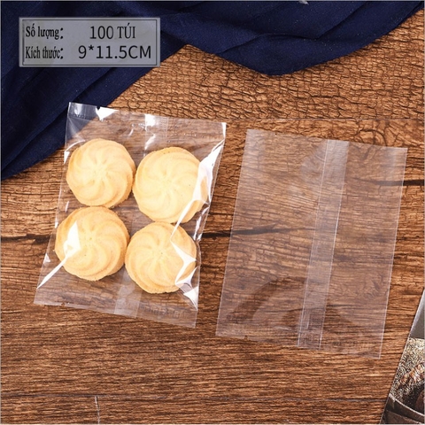 Bao bì đựng kẹo,200 Túi Bao Bì/ Túi OPP Mờ, Hàn Miệng