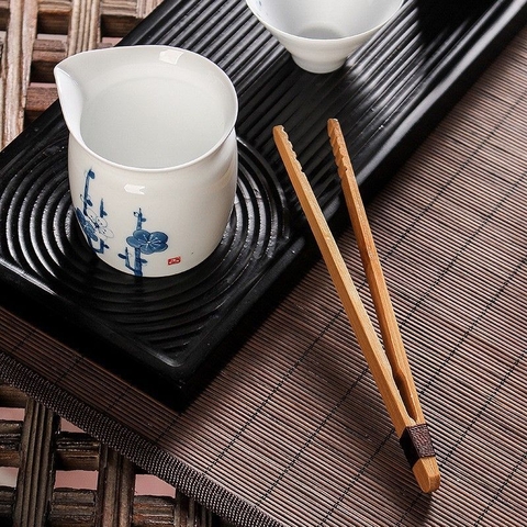 Kẹp trà tre - loại thẳng