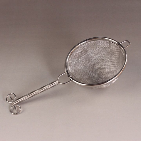 Lọc cặn trà kim loại lưới, bộ vắt loại cao cấp, tiện dụng - HVL TEA