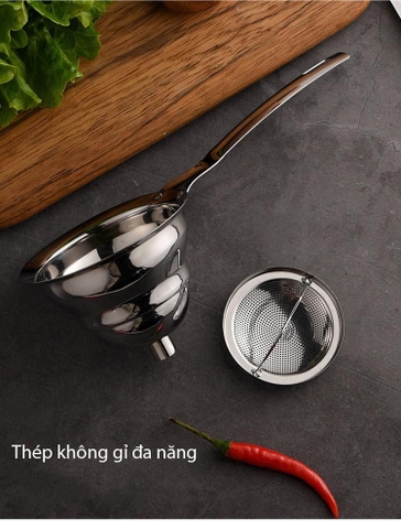 Phễu lọc dầu inox