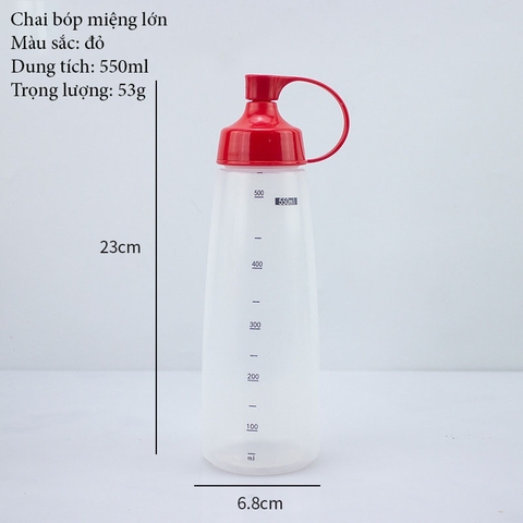 Chai bóp miệng lớn miệng nhỏ