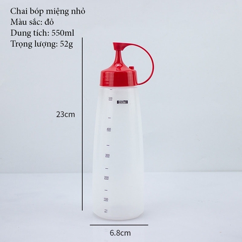 Chai bóp miệng lớn miệng nhỏ