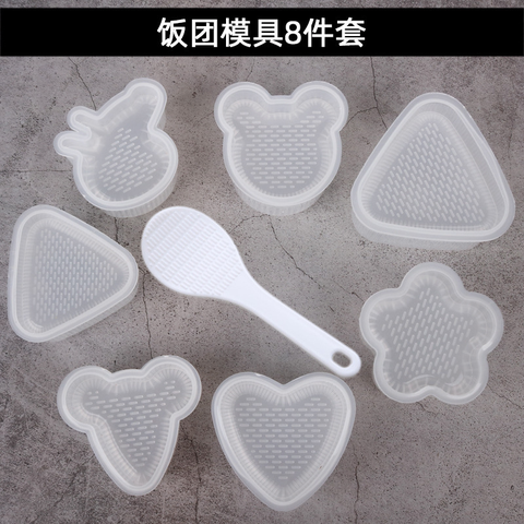 Bộ khuôn cơm nắm 8 chiếc