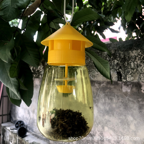 Bình Bẫy Côn Trùng Dùng Thuốc Dẫn Dụ - Giải Pháp Diệt Ruồi Vàng Tận Gốc