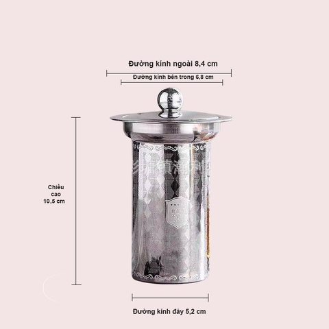 Bộ lọc trà bằng Inox 304 chuyên dụng - HVL