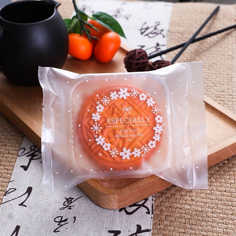 [Mã LIFE1511A giảm 10% đơn 50K] Túi đựng trà/ bánh kẹo,Túi OPP Chấm Bi, hàn nhiệt,100c/1sp - VUA BAO BÌ