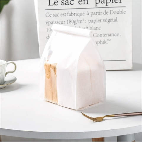 [Mã LIFE1511A giảm 10% đơn 50K] Túi bánh mì ziplock đựng bánh 300g-450g, màu sắc đa dạng- VUA BAO BÌ