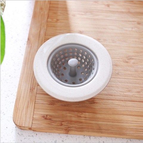 Phễu lọc rác silicone chặn rác, bồn rửa bát, nhà vệ sinh, chặn rác - HVL TEA