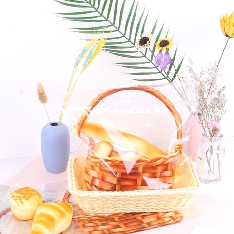 [Mã LIFE1511A giảm 10% đơn 50K] Túi bánh mì ziplock đựng bánh 300g-450g, màu sắc đa dạng- VUA BAO BÌ