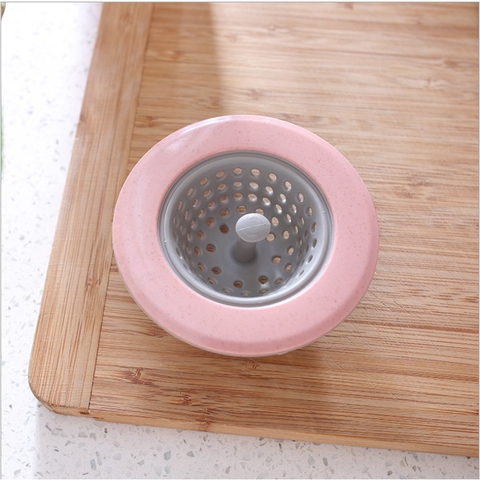 Phễu lọc rác silicone chặn rác, bồn rửa bát, nhà vệ sinh, chặn rác - HVL TEA