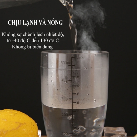 Bình lắc pha chế trà sữa và cocktail cao cấp, nhiều dung tích - Bartender Witch