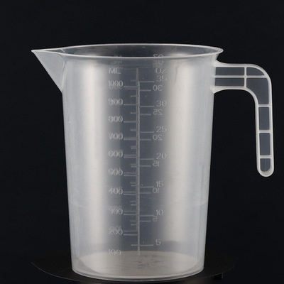 Cốc Đong, Ca Đong Định Lượng Có Nắp Đậy Pha Chế Bằng Nhựa Chia Vạch - HVL TEA