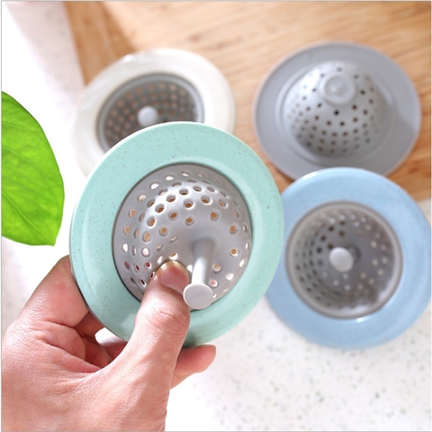 Phễu lọc rác silicone chặn rác, bồn rửa bát, nhà vệ sinh, chặn rác - HVL TEA