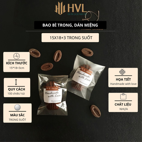 Bao Bì Trong Dán Miệng