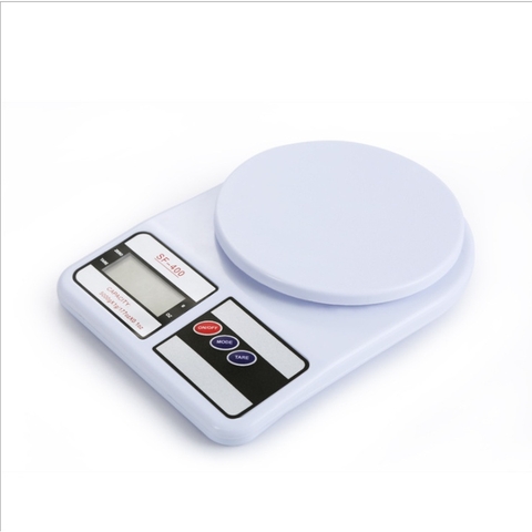 Bộ cân điện tử nhà bếp mini màn hình LCD 5kg, 16.5 x 12.8 x 3.2cm - HVL TEA