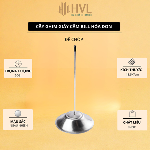 Cây ghim giấy cắm bill hóa đơn
