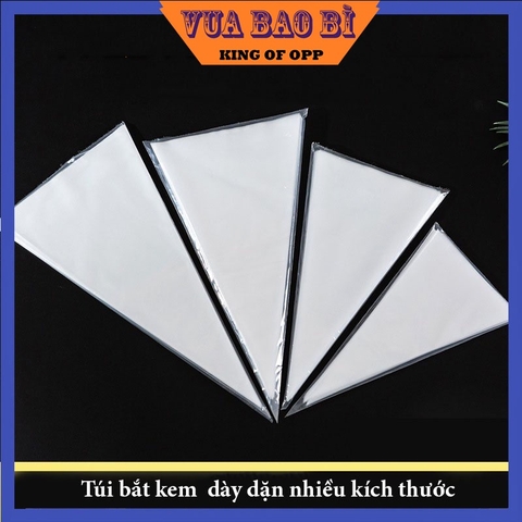 Túi bắt kem viết chữ, tạo hình, nhiều kích cỡ - VUA BAO BÌ