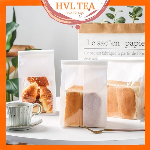 [Mã LIFE1511A giảm 10% đơn 50K] Túi bánh mì ziplock đựng bánh 300g-450g, màu sắc đa dạng- VUA BAO BÌ