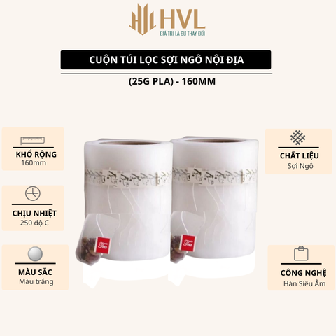 Cuộn túi lọc PLA sợi ngô - HVL