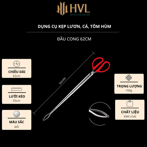 Dụng cụ kẹp lươn, cá, tôm hùm