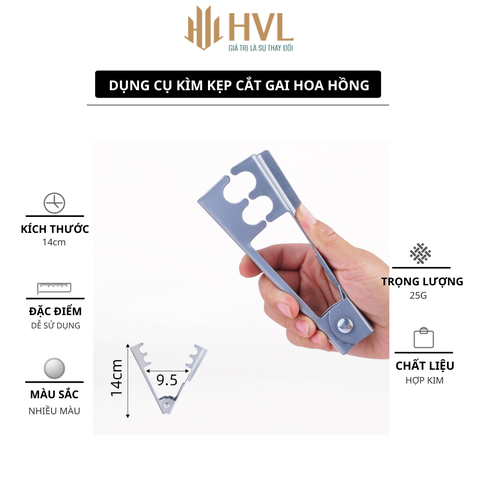 Dụng cụ kìm kẹp cắt gai hoa hồng