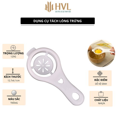 Dụng cụ tách lòng trứng
