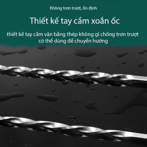 Thìa bar pha chế inox, thìa khuấy 2 đầu pha chế - Bartender Witch