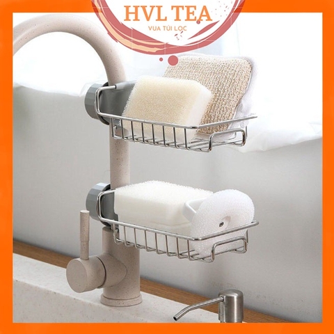 Giá treo bồn rửa bát inox 304, không rỉ sét, dễ lắp đặt, kệ để đồ bếp, HVL TEA