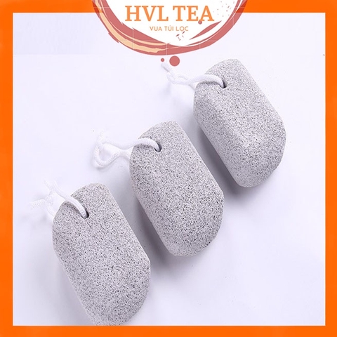 Đá bọt biển chà gót chân tẩy tế bào chết, hình bầu dục, chà gót chân - HVL TEA