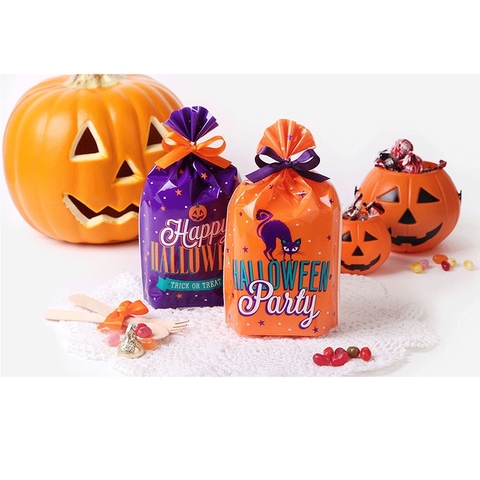 Túi đựng bánh/kẹo, bao bì quà tặng chủ đề Halloween