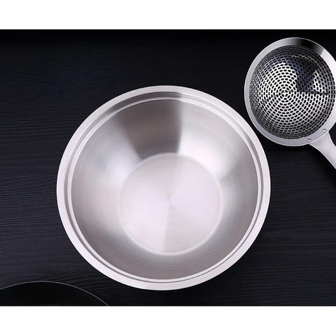 Muôi thủng nấu ăn inox 304, cách nhiệt, siêu bền, siêu cứng, vá thủng - HVL TEA