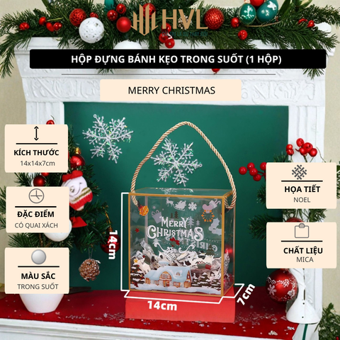 Hộp Đựng Bánh Kẹo trong Suốt