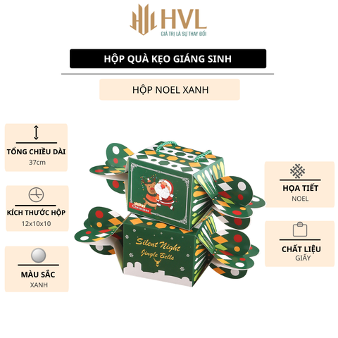 Hộp Quà Kẹo Giáng Sinh