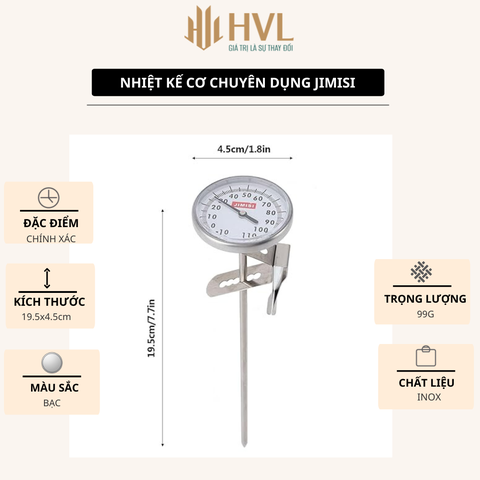 Nhiệt Kế Cơ Chuyên Dụng Jimisi
