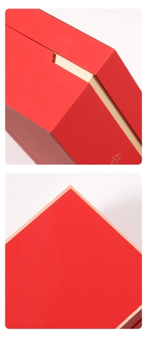 Bộ Hộp Trà Sứ Đôi Bầu Nắp Gỗ - Quà Tặng Cao Cấp Sang Trọng