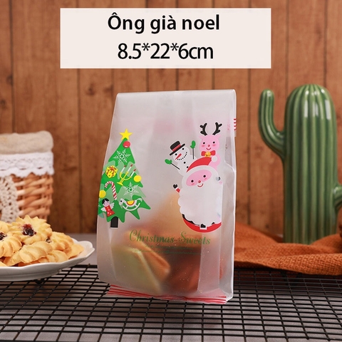 Bao bì bánh nướng Santa Claus Snowman - VUA BAO BÌ