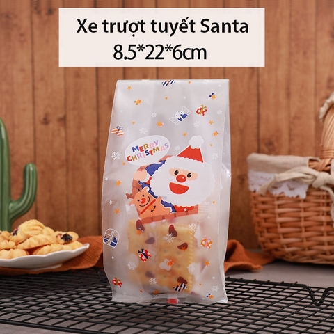 Bao bì bánh nướng Santa Claus Snowman - VUA BAO BÌ