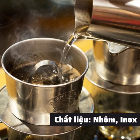 Phin Nhôm Pha Cà Phê 25 gram,  giữ nhiệt tốt chuyên dụng cho dân ghiền và cho quán - BartenderWitch