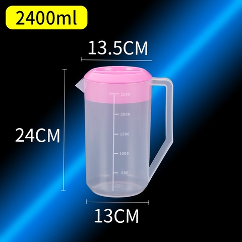 Cốc đong ca đong, chịu nhiệt cao, dung tích lớn, bình đựng nước có nắp - HVL TEA